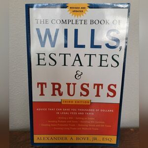 The Complete Book of Wills, Estates, & Trusts paperback book